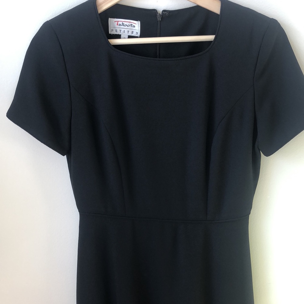 Talbots Black MIDI Dress